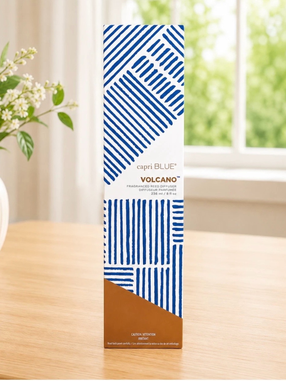 NEW Capri Blue Volcano Fragranced Reed Diffuser No 6 For Anthropologie 8 fl oz